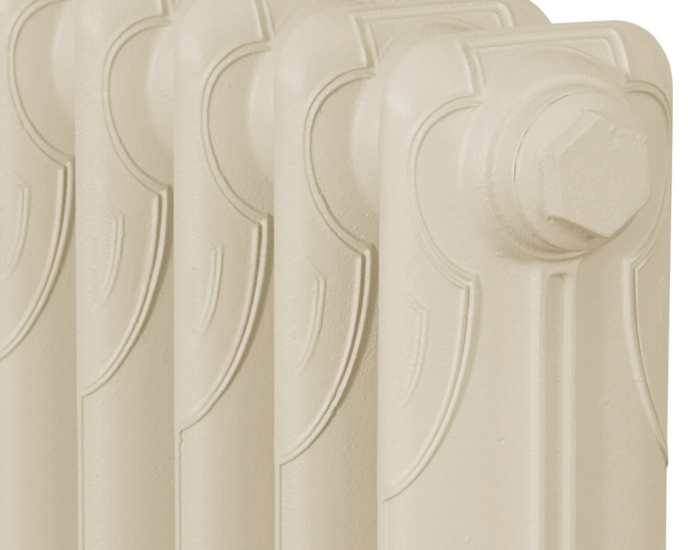 1 Column Radiator Liberty 1 Column Cast Iron Radiators - Size - The Cast Iron Radiator Shop