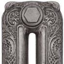 Antiqued silver