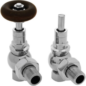 brumpton manual chrome radiator valve