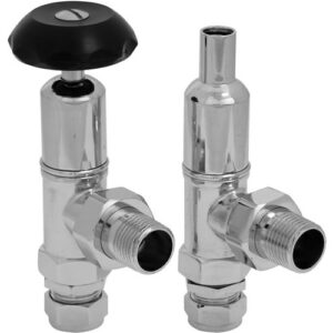 telford manual chrome radiator valve
